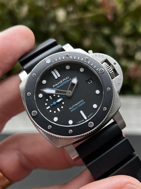 panerai submersible ceramica price|panerai submersible 42mm.